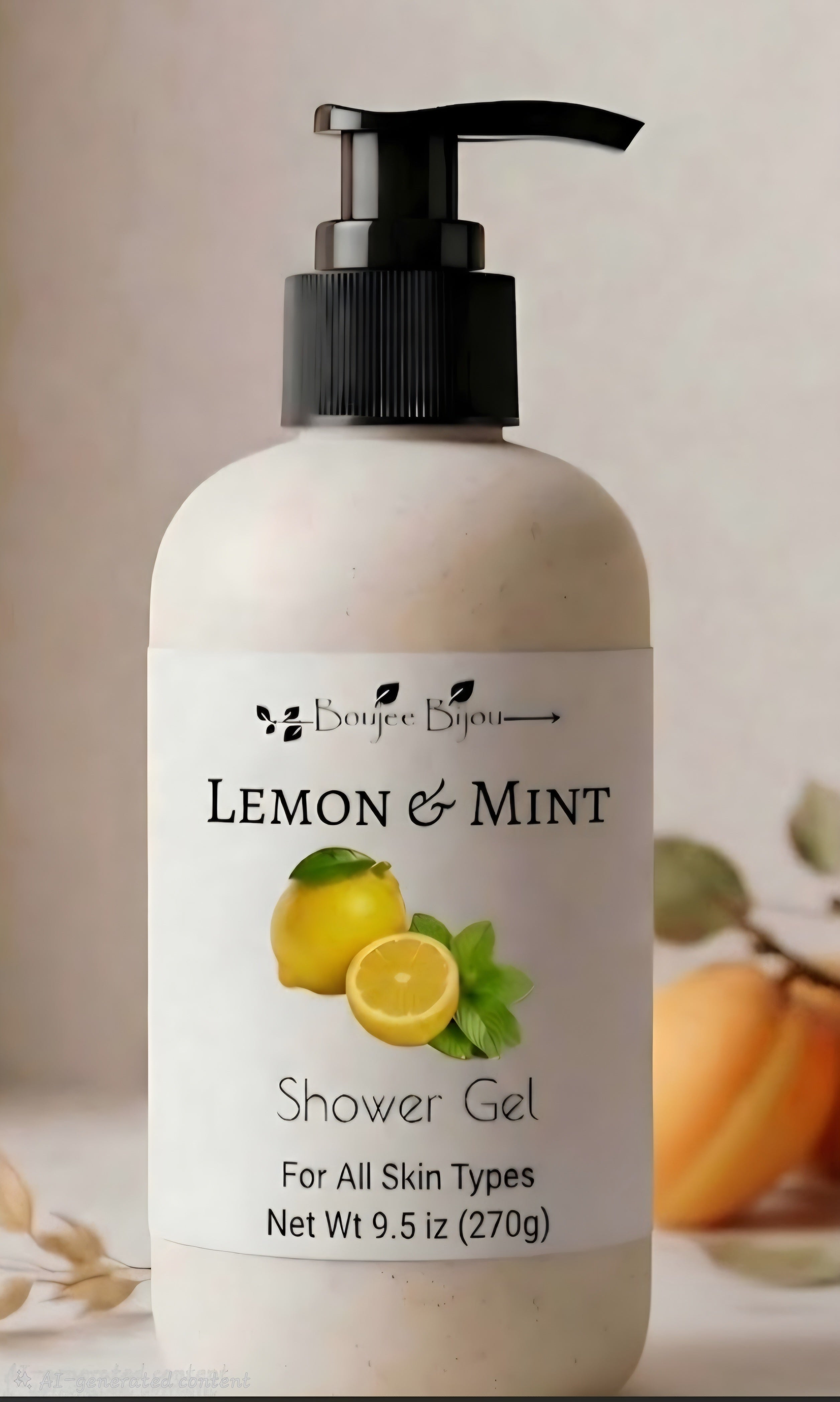 Lemon & Mint Shower Gel